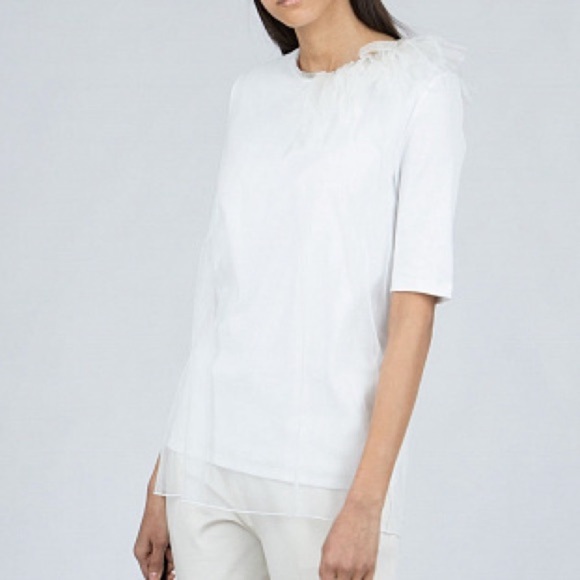 Fabiana Filippi Knit T Shirt Blouse, size 10 (fits small) - Picture 2 of 14